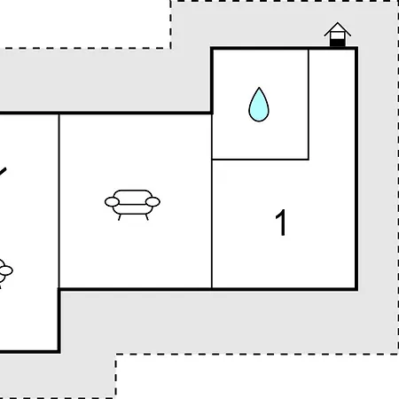 2 Bedroom In Ferienhaus *